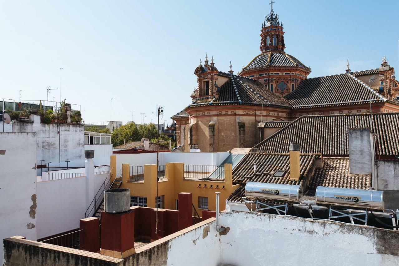 Apartamento Aitana, Vistas Iglesia Magdalena Desde Azotea Apartamento Sevilha Exterior foto